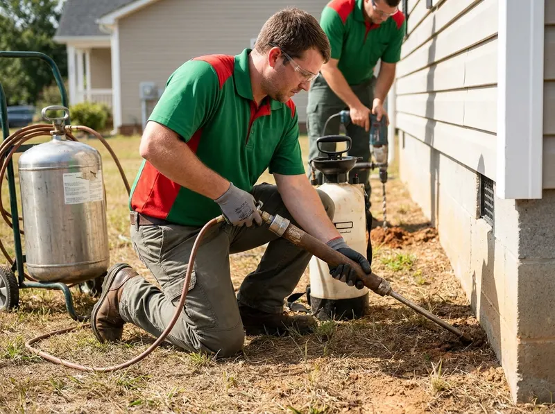 Subterranean Termite Remediation in Nashville, NC
