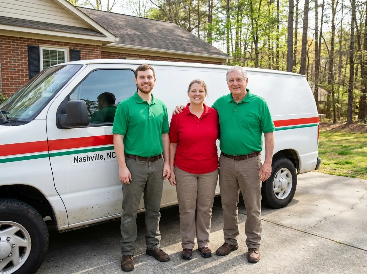 Calvirox Pest Control pest control services team in Nashville, NC